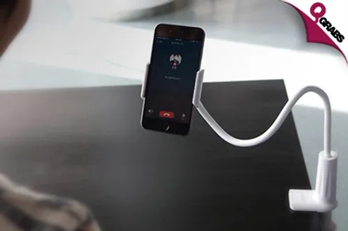 From QR29 Go Hands-Free with a Universal Flexible Mobile Phone Holder - Your choice of 2 Colors! (Up to QR130 Value)